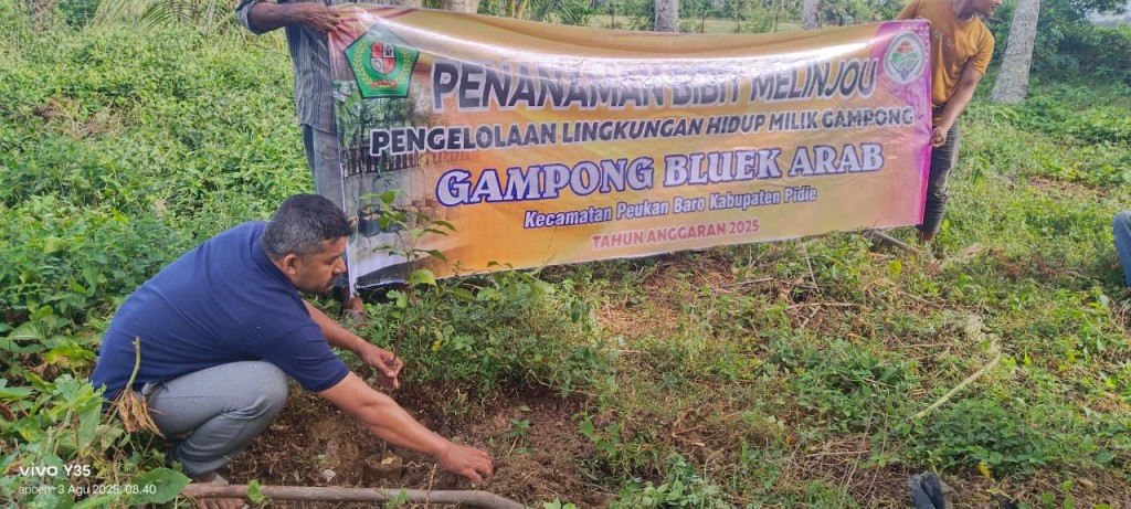Kegiatan Penghijauan Gampong